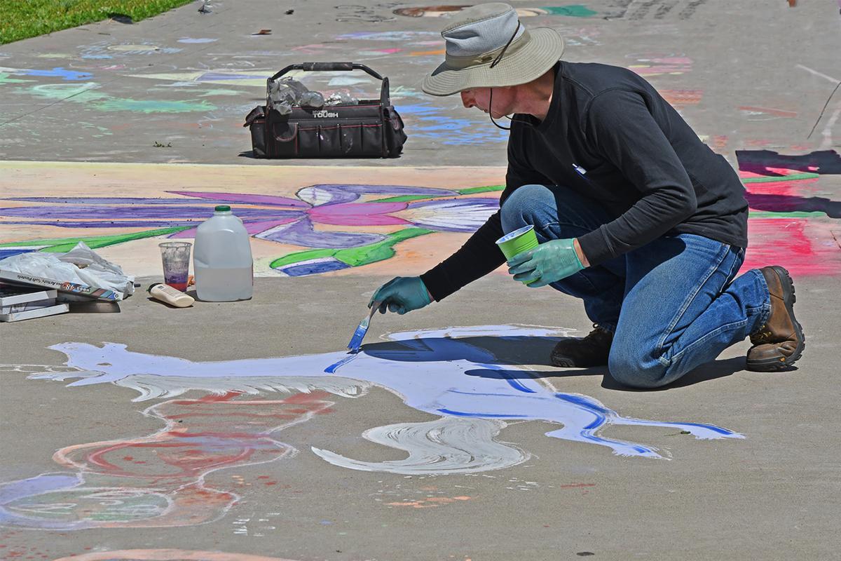Competition entry: Sidewalk Artist