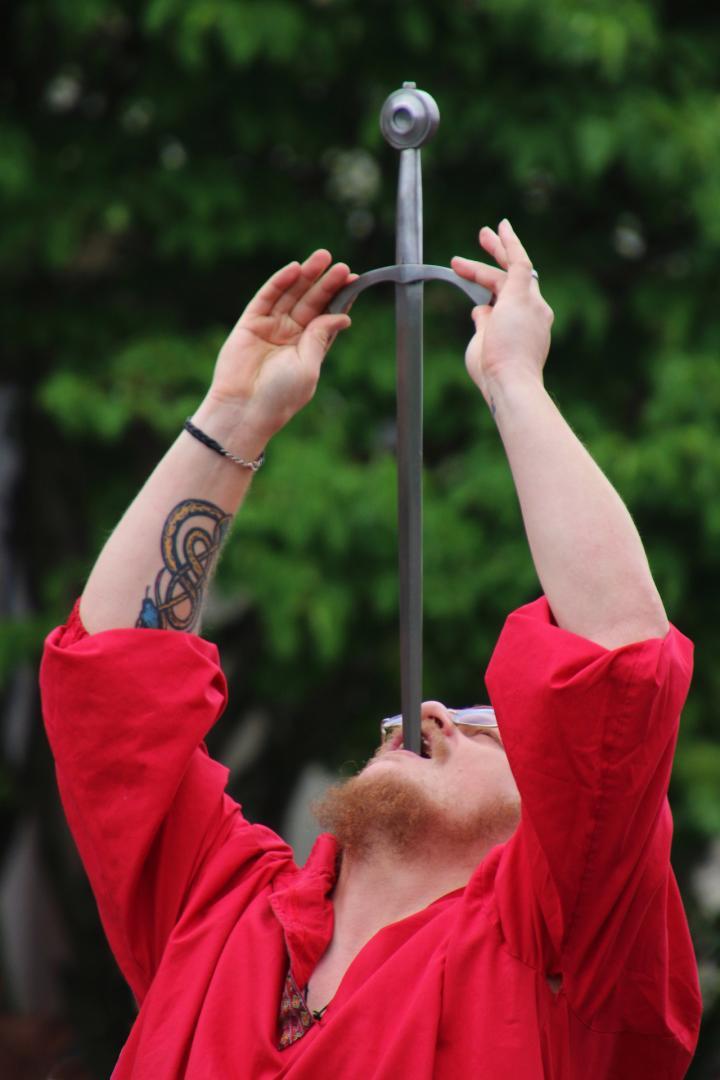 Competition entry: Sword Swallower
