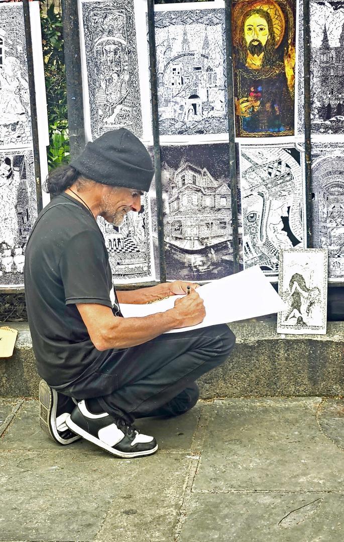 Competition entry: Street Artist