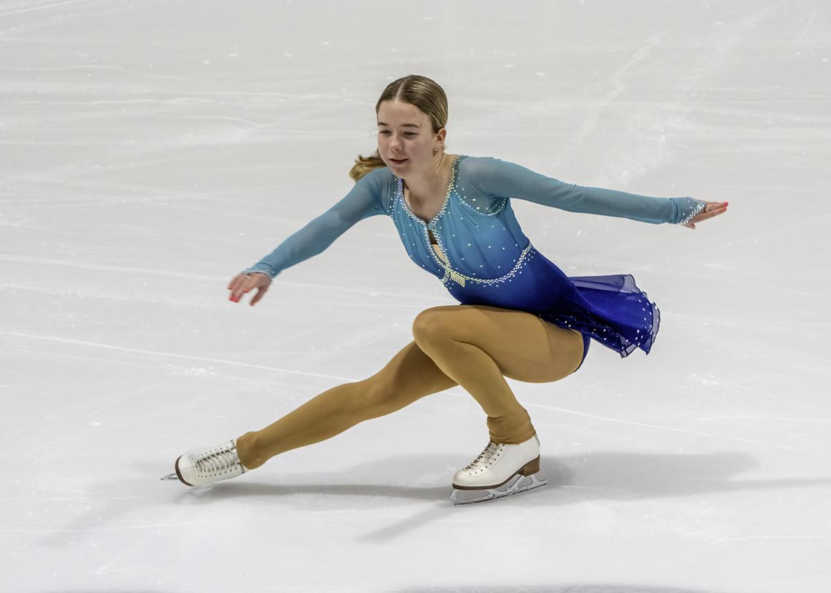 skater at the Green Island Ice show