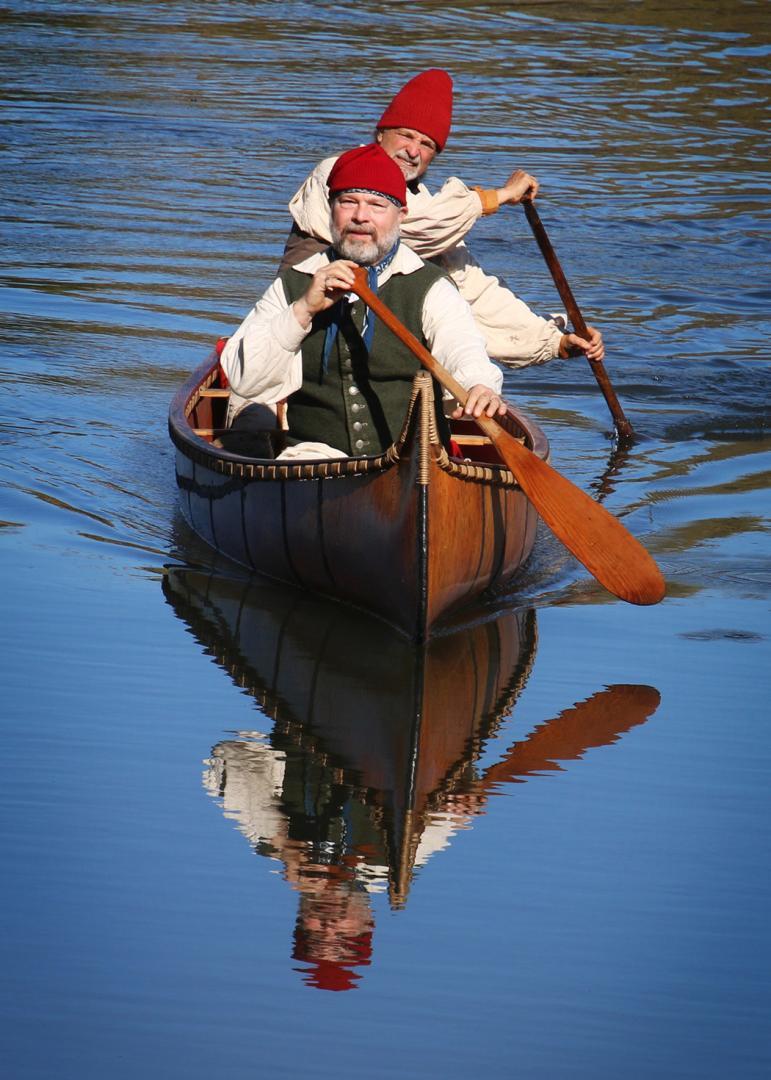 Competition entry: Voyageurs Arrive