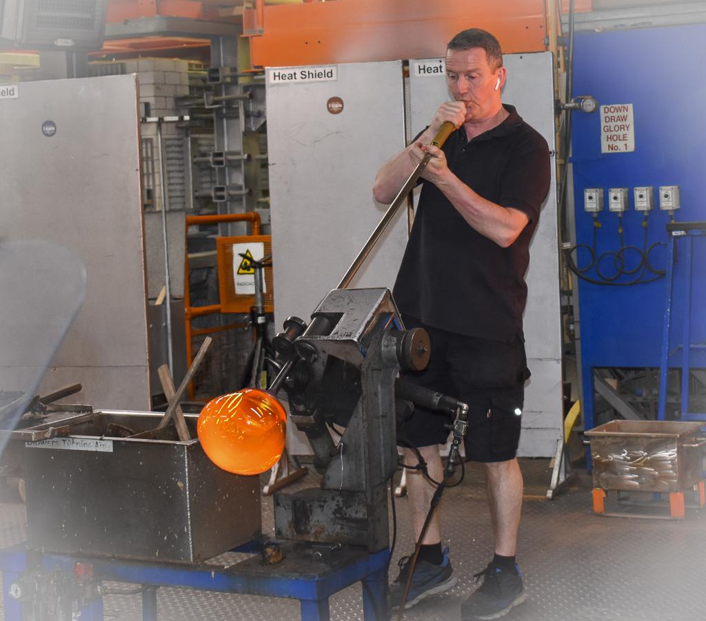 Competition entry: Blowing Waterford Crystal