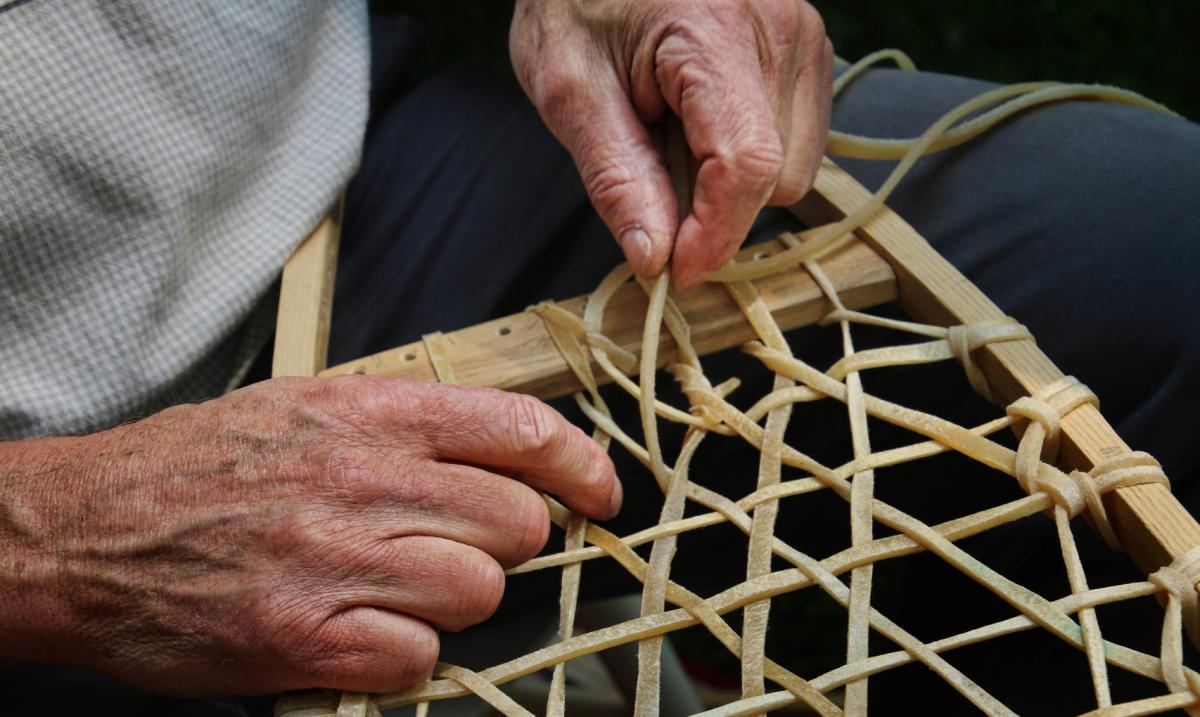 Competition entry: Snowshoe in Progress