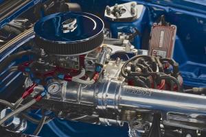 Competition entry: Super-charged Mustang