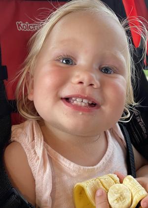 Competition entry: Isn't she a ham!