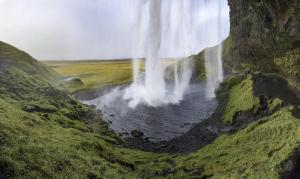Competition entry: Behind Seljalandsfoss