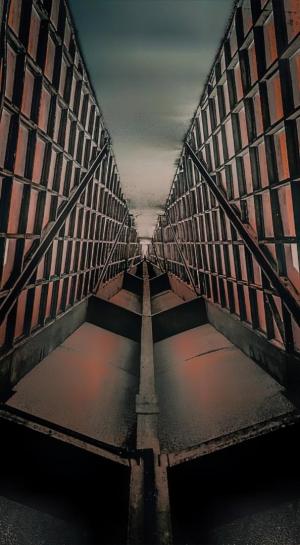 Competition entry: Walkway Becomes Sky (House on the Rock Rotated)