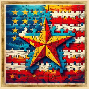 Competition entry: Staring the Flag Puzzle