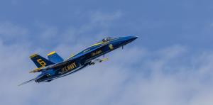 Blue angel aircraft