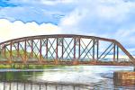Competition entry: Mississippi Railroad Bridge